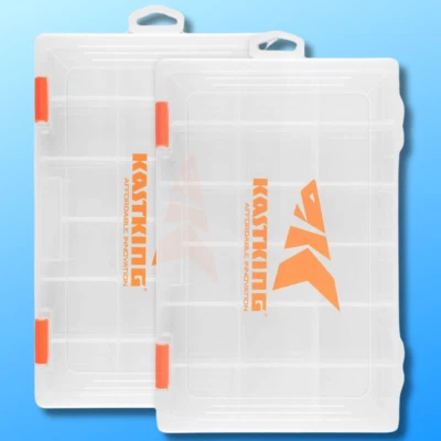 Коробка для снастей KastKing 2/4 упаковки лоток для хранения снастей пластик 3600 и 3700 сделано в США - Изображение 1 из 4