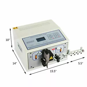 Automatic Computer Wire Stripping Cutting Peeling Machine Stripper 0.1-4.5mm² CE - Picture 1 of 12