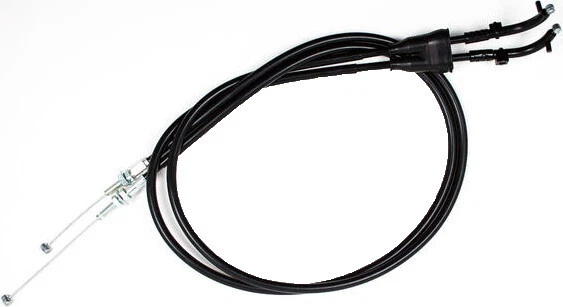 MOTION PRO 2001-2002 WR250F Yamaha BLACK VINYL THROTTLE CABLE SET 05-0238 — 第 1/1 张图片