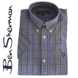 camisa nueva Ben Sherman (manga corta). Short sleeve button-down shirt Mods - Imagen 1 de 5