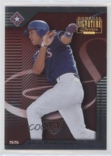 2001 Donruss Signature Series Signature Proof /175 Alex Rodriguez #1
