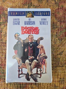 Doctor DoLittle (VHS, 1994) 1967 Film Clamshell Case NEW, Sealed - Picture 1 of 2
