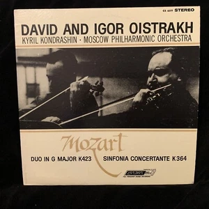 LONDON CS-6377 DAVID & IGOR OISTRAKH violin MOZART Sinfonia Concertante & Duo - Picture 1 of 4
