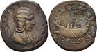 Mysien Kyzikos Bronze 193-211 Julia Domna, 193-217 Original Münze #LTI288