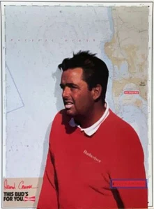 Dennis Conner Budweiser San Diego Coast Map Poster 17.5 x 23.5 - Picture 1 of 1