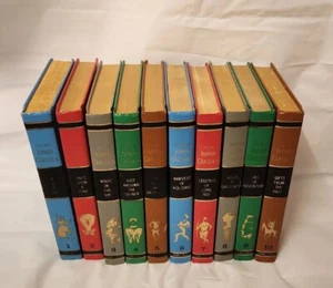 Collier's Junior Classics 1962 Books Complete 10 Volume Set Homeschool Family - Imagen 1 de 23