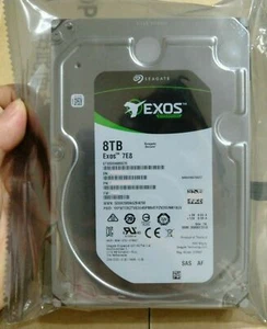 ST8000NM0075 8TB SAS Seagate Exos 1RM212 7E8 7.2K 12Gb/s 3.5" Hard Drive - Picture 1 of 1