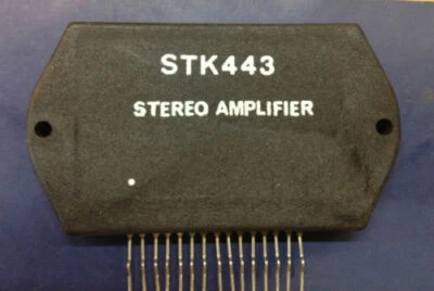 Circuito integrado híbrido STK443 - CUSTODIA: STK443 MARCA: Sanyo - Imagem 1 de 4