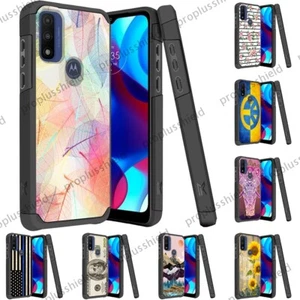 For Moto G Power 2022 Pure Rugged Dual Layer Shockproof Case+Tempered Glass x6 - Bild 1 von 27