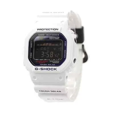 Reloj Casio G-SHOCK GWX-5600C-7JF G-LIDE Blanco Resistente Solar Radio Atómico Hombre Foto 1 de 4