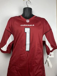 Maglia da calcio rossa Kyler Murray #1 Arizona Cardinal da uomo taglia L - Foto 1 di 7