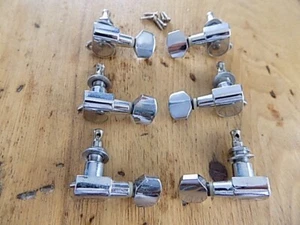 Universal Maschinenkopf Tuner 3 +3 vernickelt - Bild 1 von 4