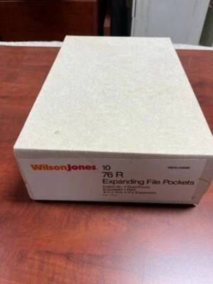 TOPS Expanding File Pockets 5-1/4" Expansion Legal Size 10/Pack TR418343 - Image 1 of 3