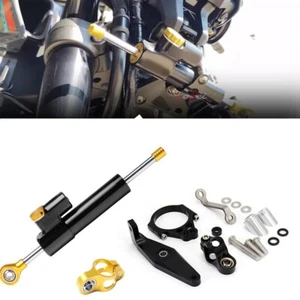 For Yamaha MT-09 2021-2022 2023 Steering Stabilizer Damper Mounting Bracket Kit - Foto 1 di 6