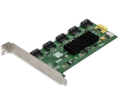 I/O Crest SI-PCI40074 PCI Mount 5 Port SATA II Multiplier Card - Image 1 of 4