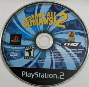 Destroy All Humans 2 (Sony PlayStation 2, 2006) PS2 - Nur Disc - Getestet - Bild 1 von 2
