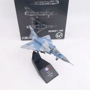 AMER 1/100 COM French Air Force Mirage 2000C Fighter Diecast Aircraft Jet Model - Picture 1 of 10