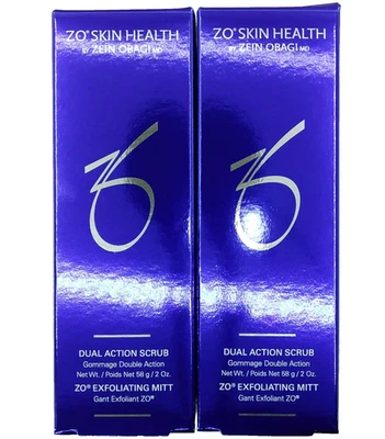 Zo Skin Dual Action Scrub Exfoliating Mitt [2 Pack]*NIB 02.2026 - Image 1 of 2