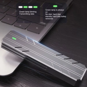 M.2 Nvme SSD-Gehäuse USB 3.1 10Gbps Unterstützt 2Tb Plug & Play SSD-Gehäuse KUI - Photo 1/24