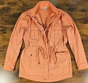 Giacca piccola Anatomie Courtney peso medio utility cappuccio donna zenzero spezie  - Foto 1 di 7