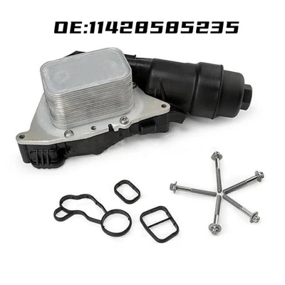 Engine Oil Cooler Filter Housing For BMW i8 X1 X2 Mini Cooper 2014-2020 - Image 1 of 4