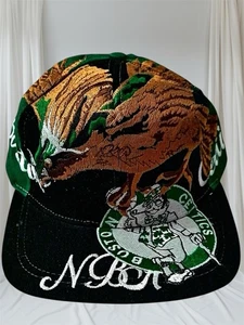 Not Vintage Boston Celtics Falcons Snapback Big Logo Cap Hat Bird Custom Men’s - Picture 1 of 7