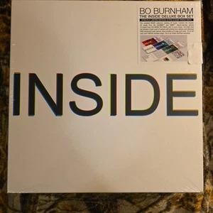 BO BURNHAM The Inside Deluxe Box Set (ltd. ed. Opaque white 3-Vinyl) New/Sealed - Imagen 1 de 3