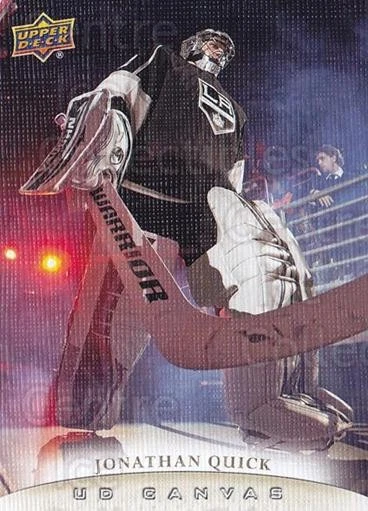 2011-12 Upper Deck Canvas #40 Jonathan Quick - Image 1 of 1