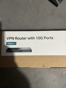 TP-Link Omada VPN Router with 10G Ports ER8411 (UN) - Picture 1 of 8