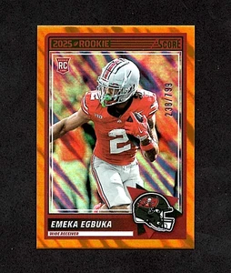 Fútbol americano 2025 - Emeka Egbuka Lava /799 RC #2 - Tampa Bay Buccaneers novato - Imagen 1 de 2