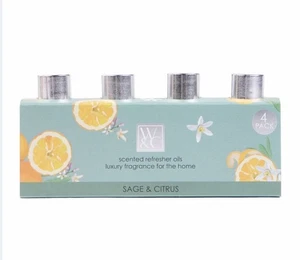 Wickford & Co - Sage & Citrus Refresher Oils - 4 in Pack - Picture 1 of 1