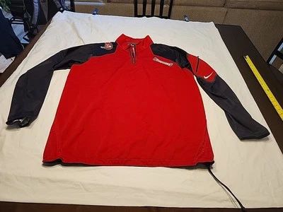 Nike Tampa Bay Buccaneers On Field 1/4 Zip Jacket Men XL Coach Player Issued  - Image 1 of 4