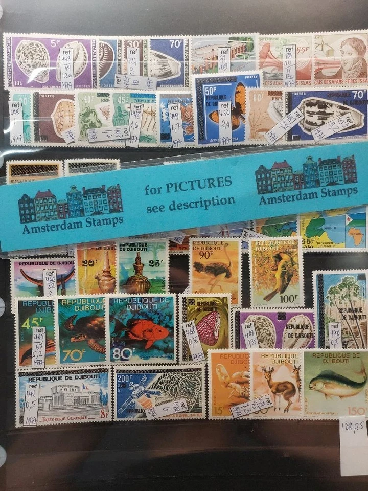 Djibouti França muito bom estado MNH coleção em páginas incl bons TÓPICOS + Alto CAT TOP! - Imagem 1 de 1