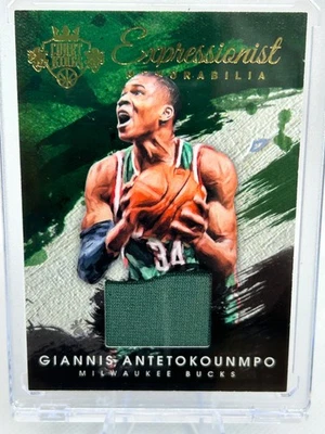 2015-16 Panini Court Kings Giannis Antetokounmpo Expressionist Memorabilia /299 - Image 1 of 3