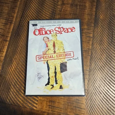 Office Space Special Edition DVD Full Screen with Flair Mike Judge Comedy - Image 1 of 4
