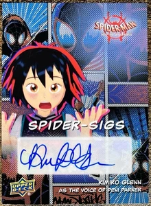 2022 Marvel Spider-Man: Into the Spider-Verse Kimiko Glenn as Peni Parker Auto - Picture 1 of 2