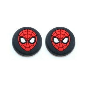 2x Spiderman Silicone Thumb Stick Grip Cover Caps for Nintendo Switch Lite OLED - Picture 1 of 4