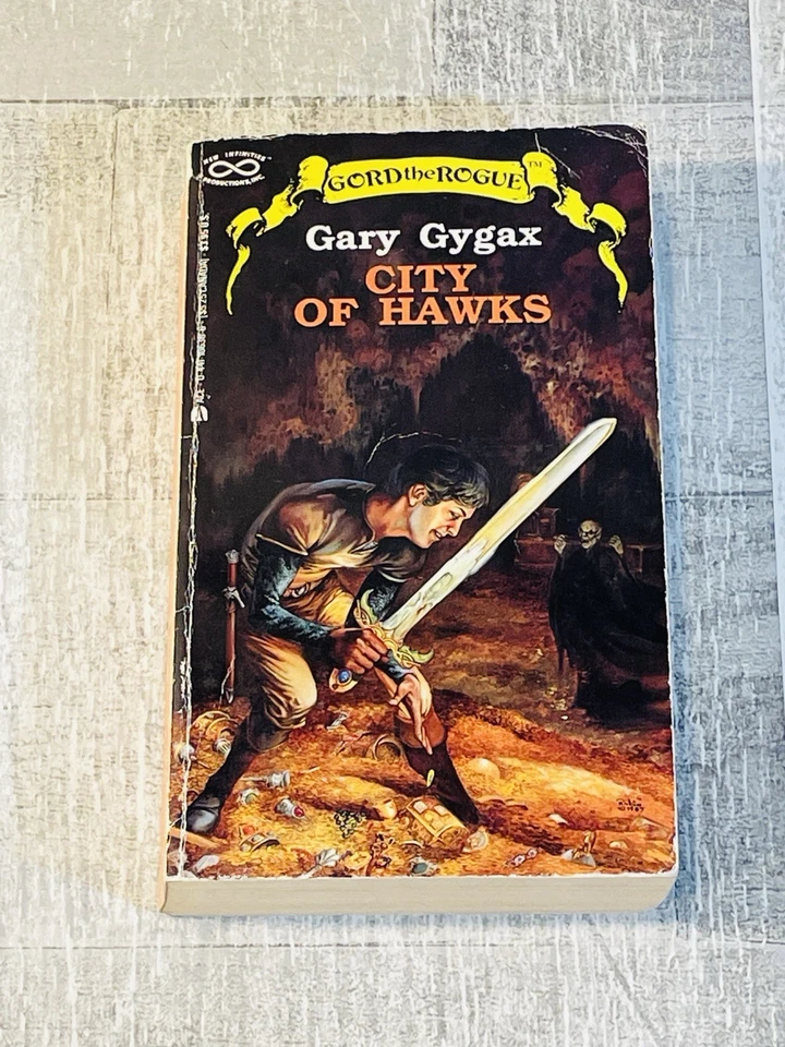 Gord the Rogue City of Hawks by Gary Gygax Paperback 1987 1st Edition - Image 1 of 4
