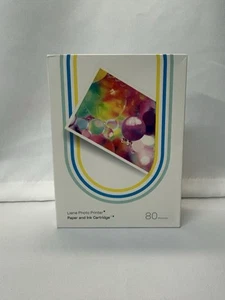 4 x 6” Liene Photo Printer Paper & Ink Cartridge 80 Printouts NEW & SEALED - Afbeelding 1 van 4