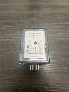 WARRICK CONTROLS 16ML1M0 AC LINE 120VAC 50/60HZ RELAY - Picture 1 of 2