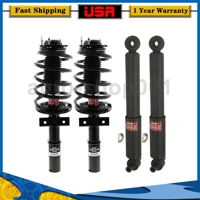 4X KYB Front Struts Rear Shocks Absorbers Fits 2010 2011 2012 Chevrolet Traverse - Изображение 1 из 4