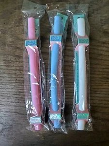 Lot of 3 Simply Southern 100% Silicone Straws Big Sili & Sweet White Pink Blue - Picture 1 of 4
