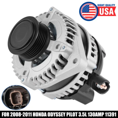Alternador para Honda Odyssey 2008-2010 Pilot 2009-2011 Acura TL TSX 3,5 L AL1311X Foto 1 de 4