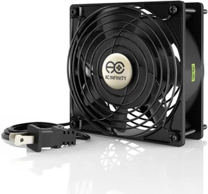 AC Infinity AXIAL 1238, Muffin Fan, 120V AC 120Mm X 38Mm High Speed, Ul-Certifie - Picture 1 of 12