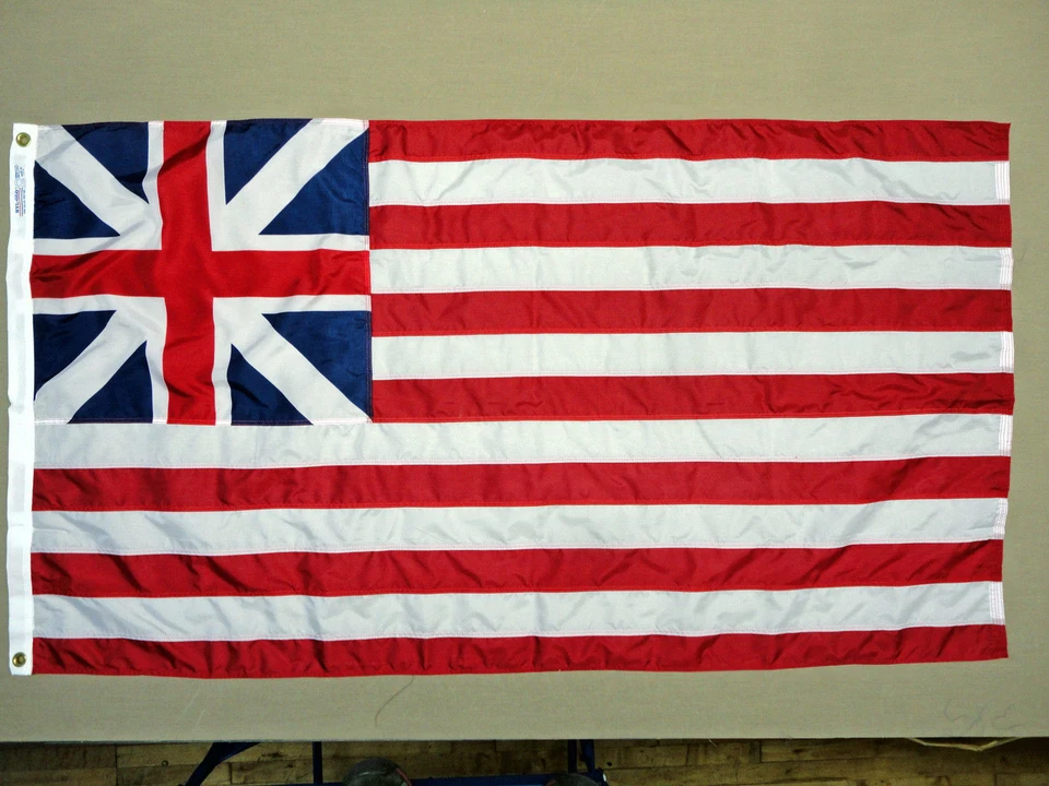 Grand Union Continental Colors Indoor Outdoor Dyed Nylon Flag Grommets All Sizes - Image 1 of 1