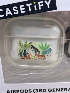 Casetify Tiger and Palm Trees AirPods 3. Generation Impact Case Neu in OVP - Bild 1 von 10