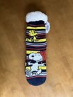 NEW Peanuts Snoopy & Woodstock Sherpa Lined Slipper Socks ~ Men/Women One Size
