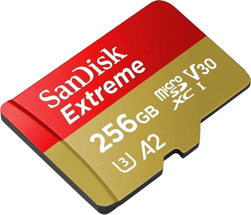 SanDisk Extreme 256GB Class 10 MicroSDXC Speicherkarte - SDSQXAV-256G-GN6MN