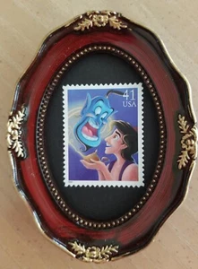 GERAHMTE ALADDIN UND GENIE AUS DISNEY ALADDIN FILM UNBENUTZT US BRIEFMARKE - Bild 1 von 1