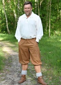 Knickerbocker Jonte, beigebraun, Mittelalterhose, Wikinger Knickerbocker, Kostüm - Bild 1 von 60